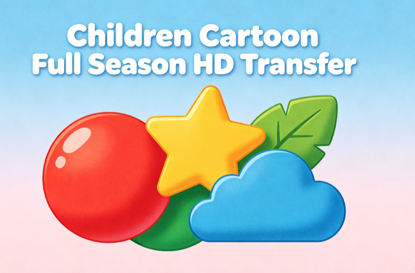 16 Children Cartoon Full Season HD Transfer - Image 1