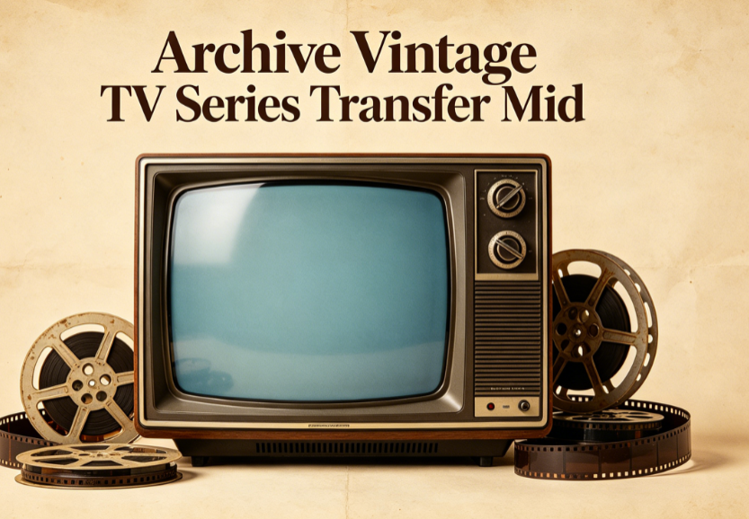 19 Archive Vintage TV Series Transfer Mid - Image 1